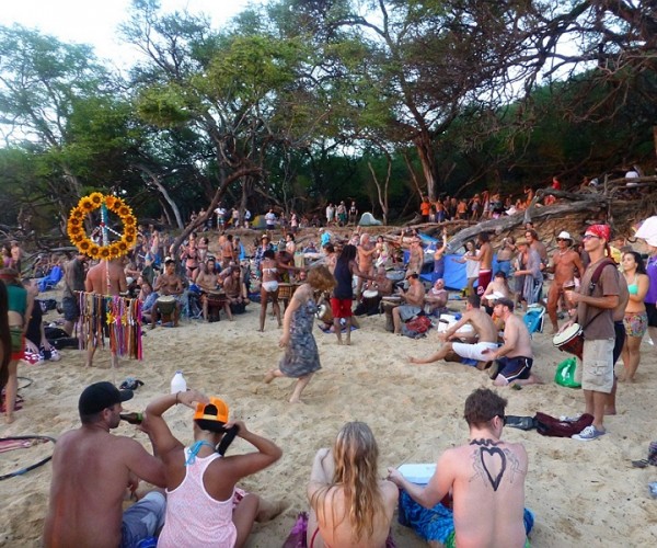 Sunset Party at Hippie Beach